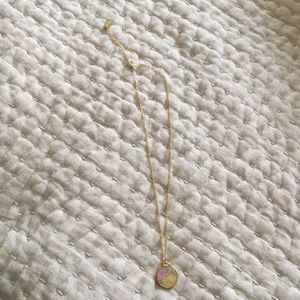 Lilly Pulitzer charm necklace